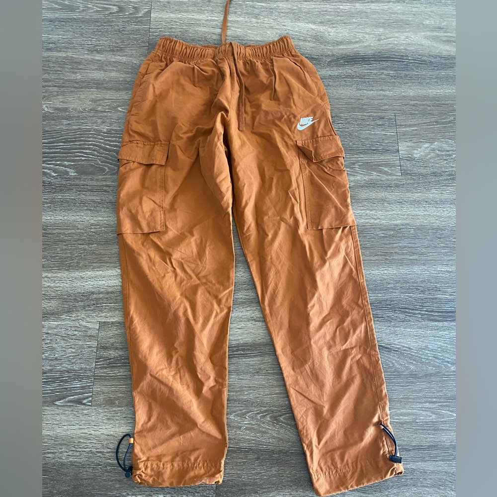 Nike Orange Cargo Pants